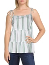 AFTER MARKET WOMENS COTTON STRIPED TANK TOP