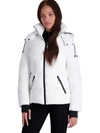 BCBGENERATION WOMENS QUILTED INSULATED PUFFER JACKET