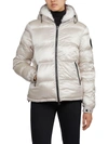 PAJAR SNOW WOMENS WATER REPELLENT SHERPA PUFFER JACKET