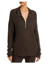 N:PHILANTHROPY ORLY WOMENS KNIT ZIPPER PULLOVER SWEATER