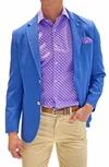 TAILORBYRD TAILORBYRD SOLID TWO-BUTTON LINEN BLEND SPORT COAT