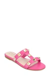 Journee Collection Kendall Studded Tru Comfort Slide Sandal In Pink