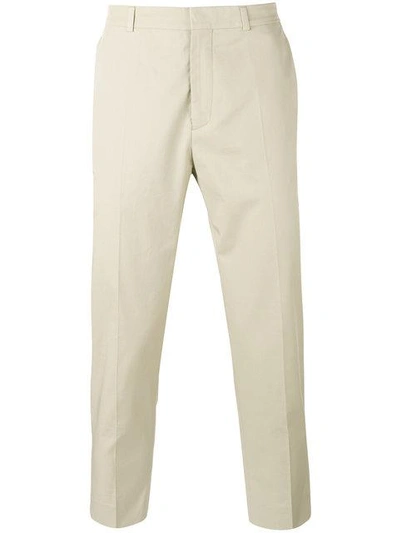 Harmony Paris Cropped Trousers - Neutrals