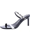 CALVIN KLEIN HALENA WOMENS LEATHER OPEN TOE DRESS SANDALS