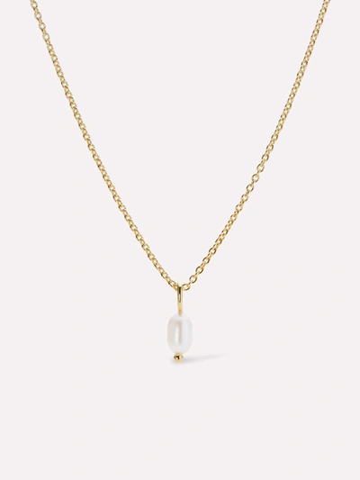 Ana Luisa Pearl Necklace In Gold/pearls