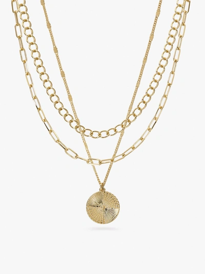 Ana Luisa Layered Chain Necklace In Gold