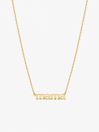 Ana Luisa Mama Necklace In Gold/zirconia