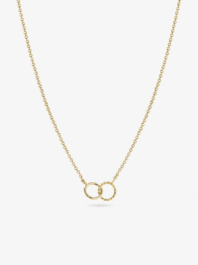 Ana Luisa Sam Interlocking Circles Necklace In Gold