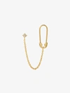 ANA LUISA SAFETY PIN CHAIN EARRING