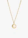 Ana Luisa Mei Moon Pendant Necklace In Gold