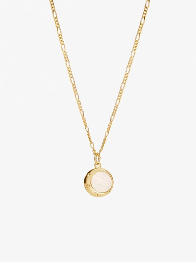 Ana Luisa Moon Pendant In Gold