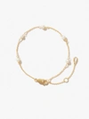 Ana Luisa Adelie Freshwater Pearl Station Bracelet In Gold