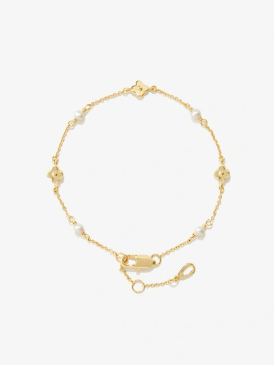 Ana Luisa Flower Bracelet In Gold