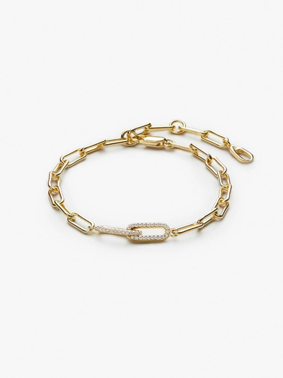 Ana Luisa Paperclip Bracelet In Gold