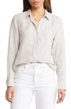 Tommy Bahama Coastalina Button-up Shirt In Khaki Sand