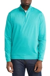 PETER MILLAR PERTH MÉLANGE PERFORMANCE QUARTER ZIP PULLOVER