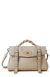 Mulberry Alexa Leather Satchel In Chalk