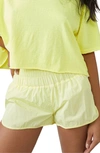 Fp Movement Free People  The Way Home Shorts In Lemon Verbena