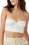 FREE PEOPLE LOTS OF LOVE STRAPLESS UNDERWIRE BRA