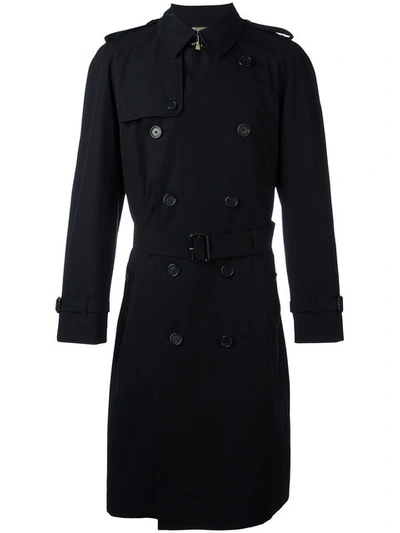 Burberry The Westminster – Extra-long Trench Coat In Black