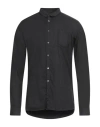6167 Man Shirt Black Size 16 Cotton