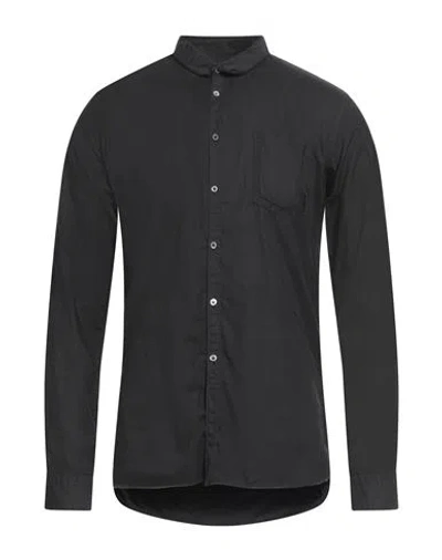 6167 Man Shirt Black Size 16 Cotton