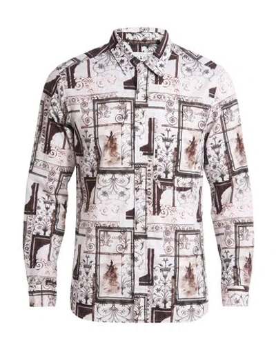 6167 Man Shirt Off White Size 15 ½ Cotton