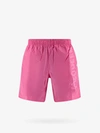 Alexander Mcqueen Logo Swimsuit In Pink