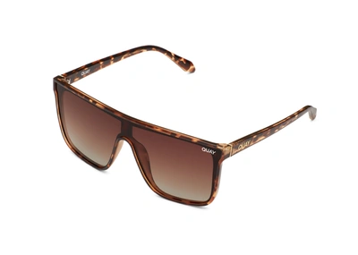 Quay Nightfall Extra Large In Black,smoke Polarized