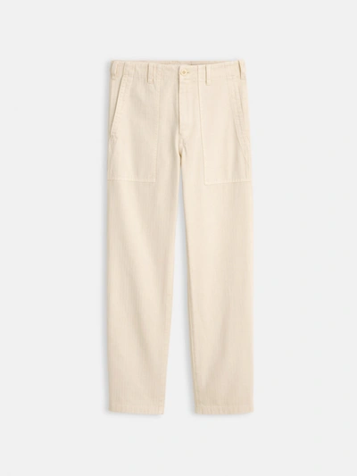 Alex Mill Neil Pant In Herringbone In Ecru