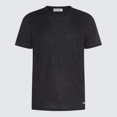 Jil Sander Classic Short Sleeve T-shirt - 黑色 In Black