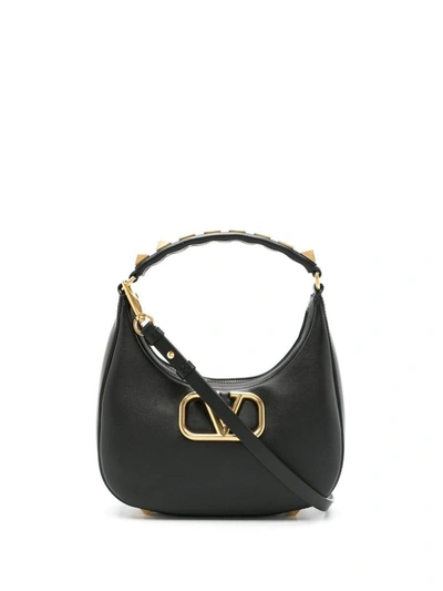 Valentino Garavani Hobo  Bags In Black