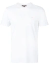 Michael Kors Mens Gingham Short Sleeve Button-down Shirt In White