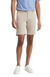 Peter Millar Crown Crafted Concord Stretch Cotton Shorts In Khaki