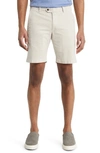 Peter Millar Crown Crafted Concord Stretch Cotton Shorts In Stone