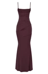 HOUSE OF CB MILENA JERSEY CORSET MAXI DRESS