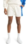 NATIVE YOUTH COLORBLOCK COTTON BLEND SHORTS