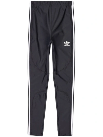 Adidas X Balenciaga Logo Leggings In Black