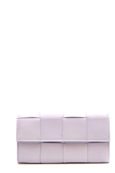 Bottega Veneta Wallet In Lilac