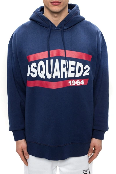 Dsquared2 Sweatshirt In Blue