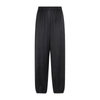 Giorgio Armani Pleat-detail Wide-leg Silk Trousers In Black