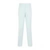 Jil Sander Pants In Cyan Wool In Blue