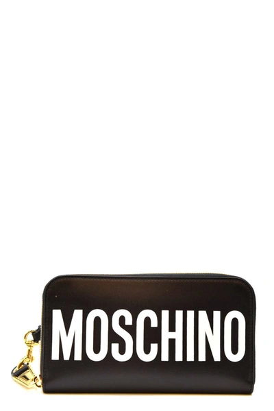 Moschino Wallets In Black