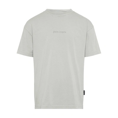 Palm Angels Gd Reverse Logo T-shirt In White