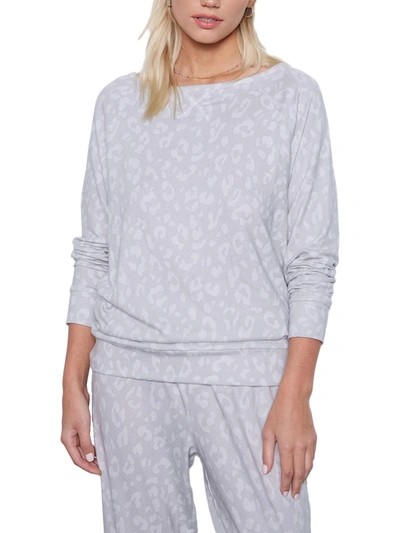 Tart Collections Sienna Womens 2 Piece Comfy Jogger Lounge Set In Grey