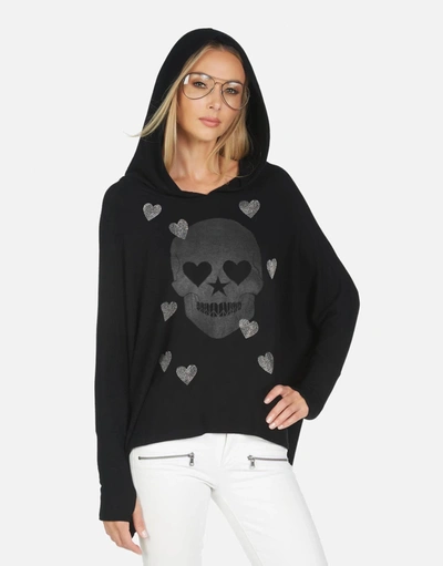 Lauren Moshi X Wilma X Peace Love Skull In Black