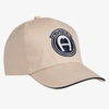 AIGNER AIGNER BOYS BEIGE & BLUE LOGO CAP