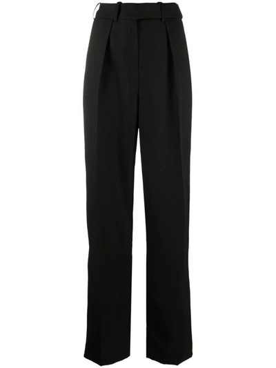 Alexandre Vauthier Smocking Trousers In Black
