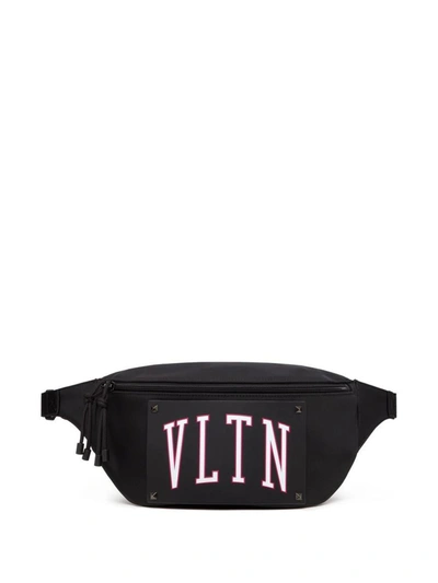 Valentino Garavani Logo Upholster. Bags In Black