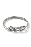 John Hardy Asli Link Station Bracelet In Silver